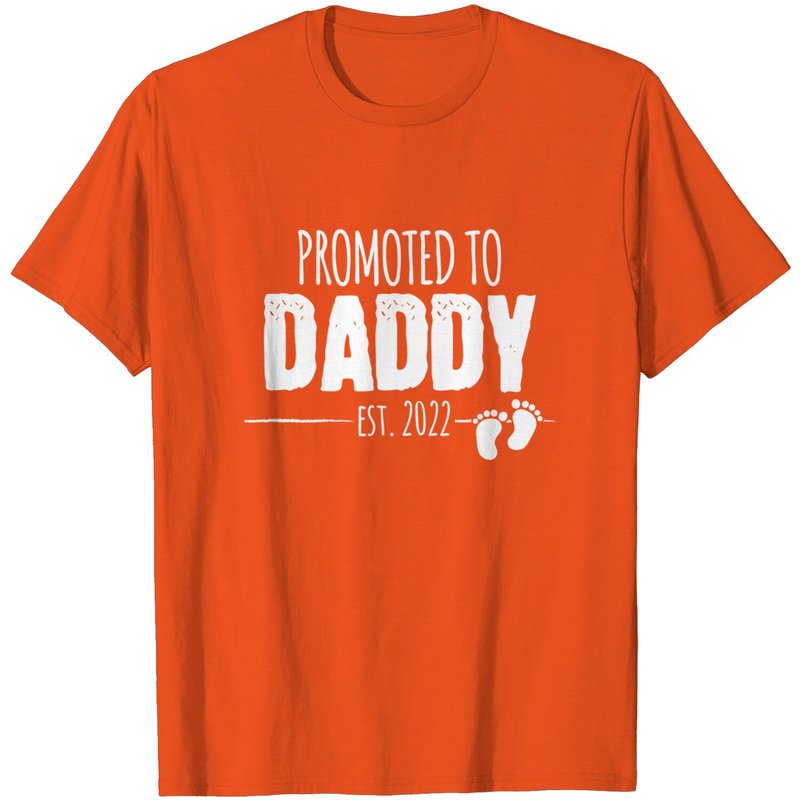 Promoted To Daddy 2022 Soon To Be Dad Husband Gift T-shirt — T-shirts pour hommes