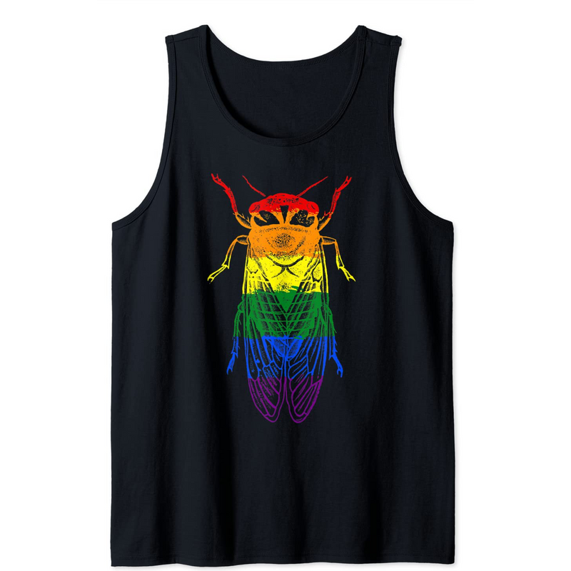 Cicada Men's Tank Top — Mens T Shirts