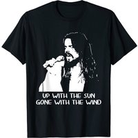 Black And White Bob Idol Seger Essential Legends Music T-shirt