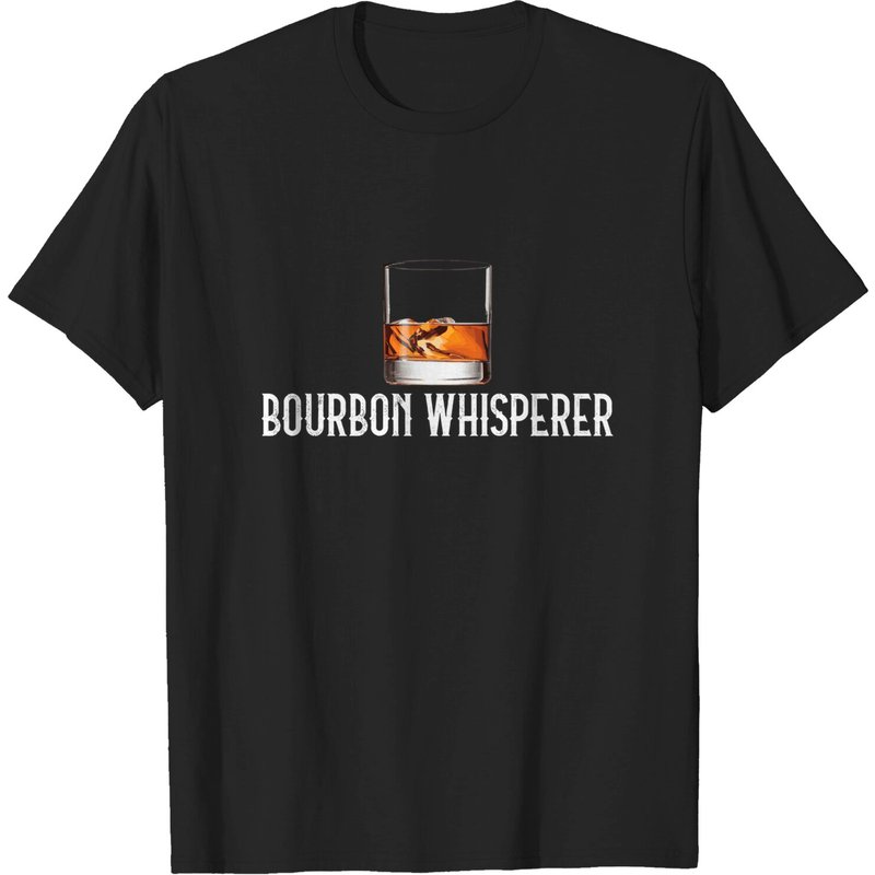 Bourbon Whisperer - Funny Whiskey Gifts With Sayings T-shirt — T-shirts pour hommes