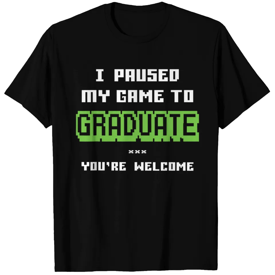 T-shirt drôle de diplômé de joueur 2021 — T-shirts pour hommes