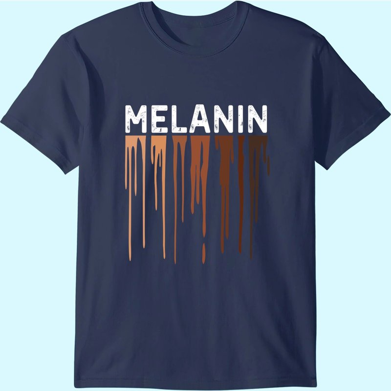 Drippin Melanin Shirt For Women Pride T Shirt — T-shirts pour hommes