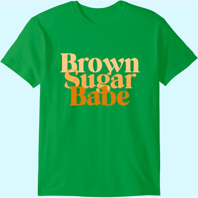 Brown Sugar Babe Proud Black Women Tshirt African Pride T-shirt — T-shirts pour hommes