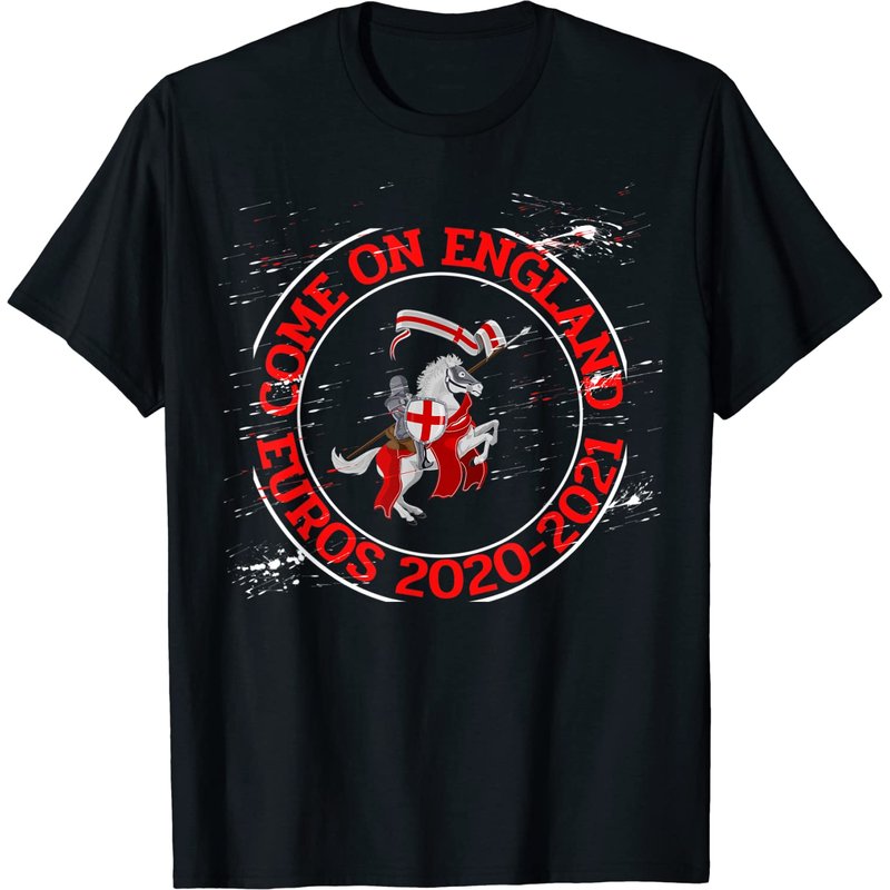 Euro 2024 Men's T Shirt Come On Football Supporters Design — T-shirts pour hommes