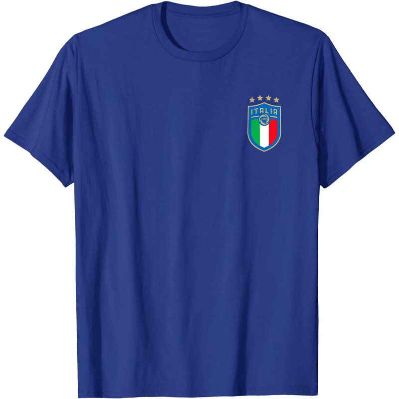 Euro 2024 Men's T Shirt Italia Football Team