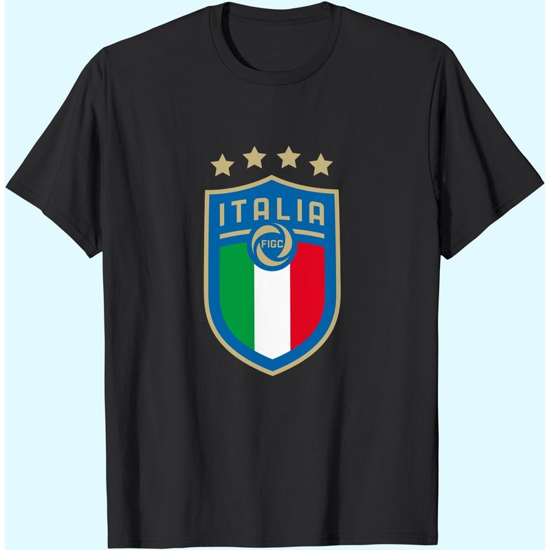 Euro 2024 Men's T Shirt Italia Football Team Premium — T-shirts pour hommes