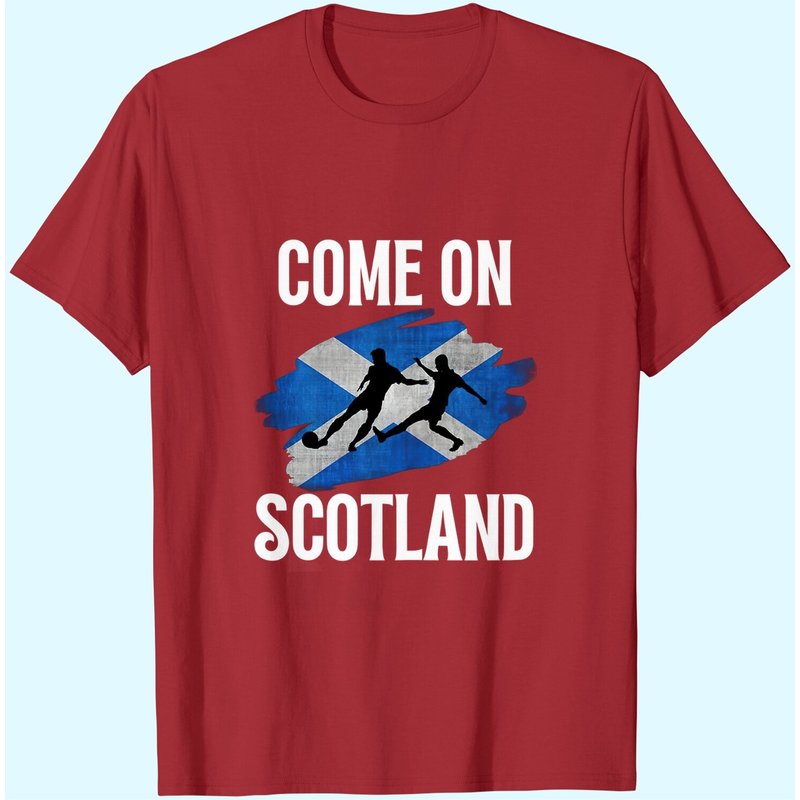 Euro 2024 Men's T Shirt Come On Scotland — T-shirts pour hommes