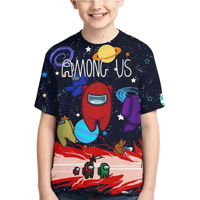 Among Us Kids 3d T Shirt