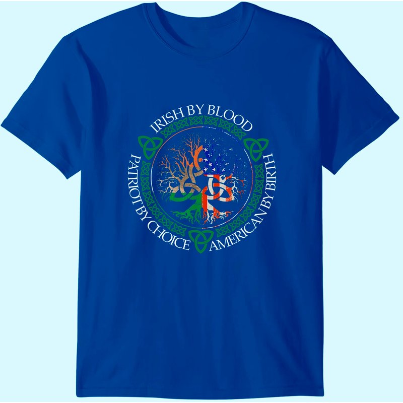 Flag Patriot By Birth T-shirt — T-shirts pour hommes