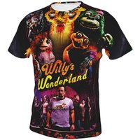 Willy's Joyful Wonderland 3d Shirt Four Season Men T Shirts Tops Casual Male O-neck Short Sleeves Shirts