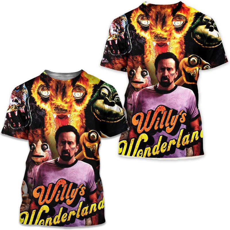 Willy's Joyful Wonderland T Shirt Kids Youth 3d Print — Mens T Shirts