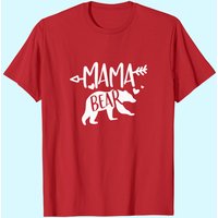 Nlife Women Mama Bear Shirt For Women Long Sleeves Loose Fit Casual Pullover Pocket