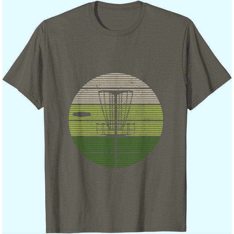 Disc Golf Vintage Basket - Frisbee Frolf Golf Gift T-shirt — T-shirts pour hommes