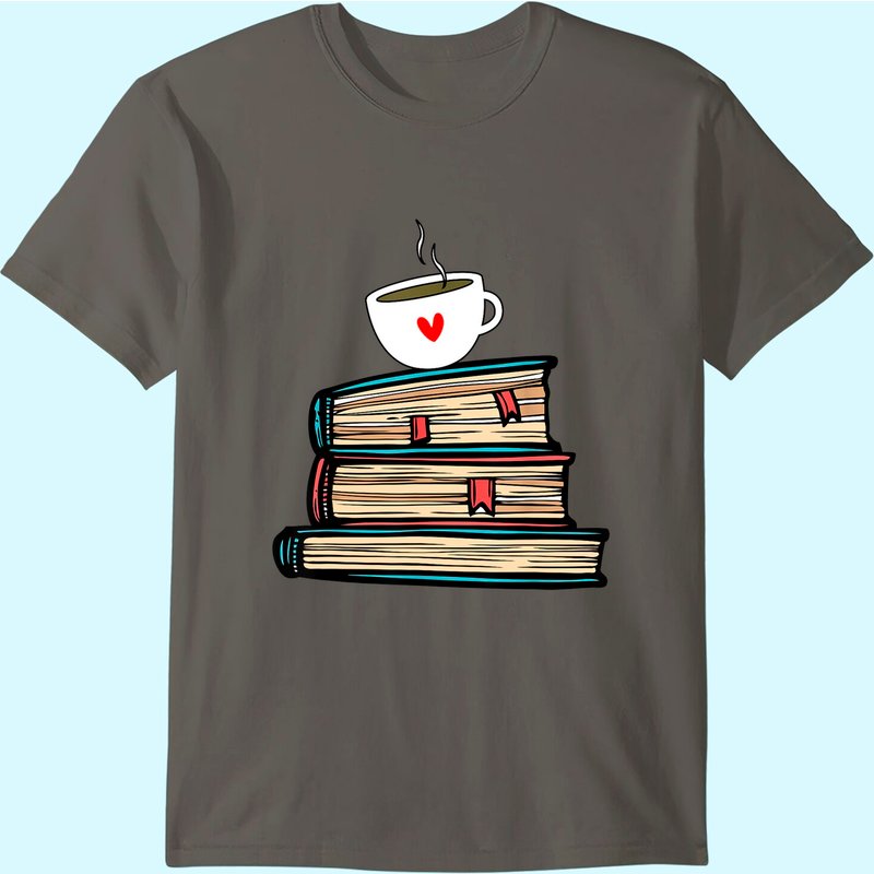 Cute Book Reader Tee For Gifts — Mens T Shirts