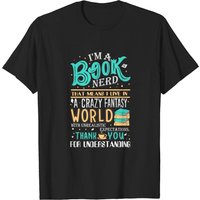 I'm A Book Nerd T-shirt