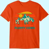 Do Not Pet The Fluffy Cows Funny Bison National Park Gift T-shirt