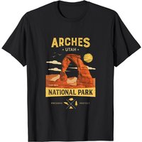 Arches National Park T Shirt Delicate Arch Vintage Utah Gift