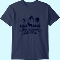 Rocky Mountain National Park Shirt Vintage Souvenir Clothing