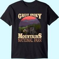 Great Smoky Mountains National Park - Hiking & Camping T-shirt