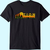 Zion National Park Sunny Mountain Treeline T-shirt