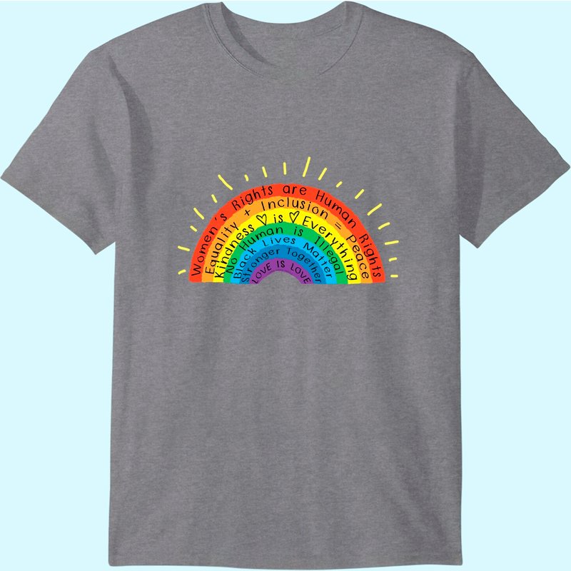 Gay Pride Human Rights Black Lives Matter Love Is Love T-shirt — T-shirts pour hommes