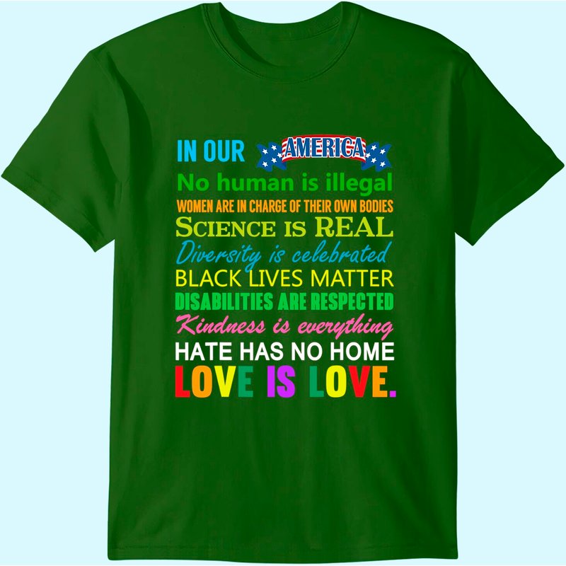 Science Is Real Black Lives Matter Shirt Gay Pride Kindness T-shirt — T-shirts pour hommes