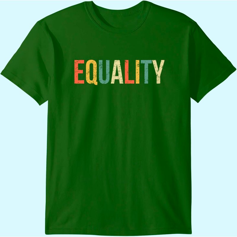 Equality Shirt Civil Rights Social Justice Blm T-shirt — T-shirts pour hommes