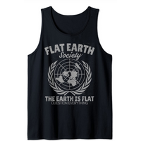 Flat Earth Society Tank Top
