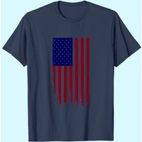 Men's Shirt America Patriotic Flag