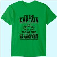 Captain Of The Boat - T Shirt T-shirt