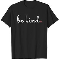 Womens Be Kind - Rainbow Heart Kindness Gift T-shirt