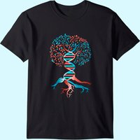 Dna Tree Of Life Funny Dna Tee T-shirt