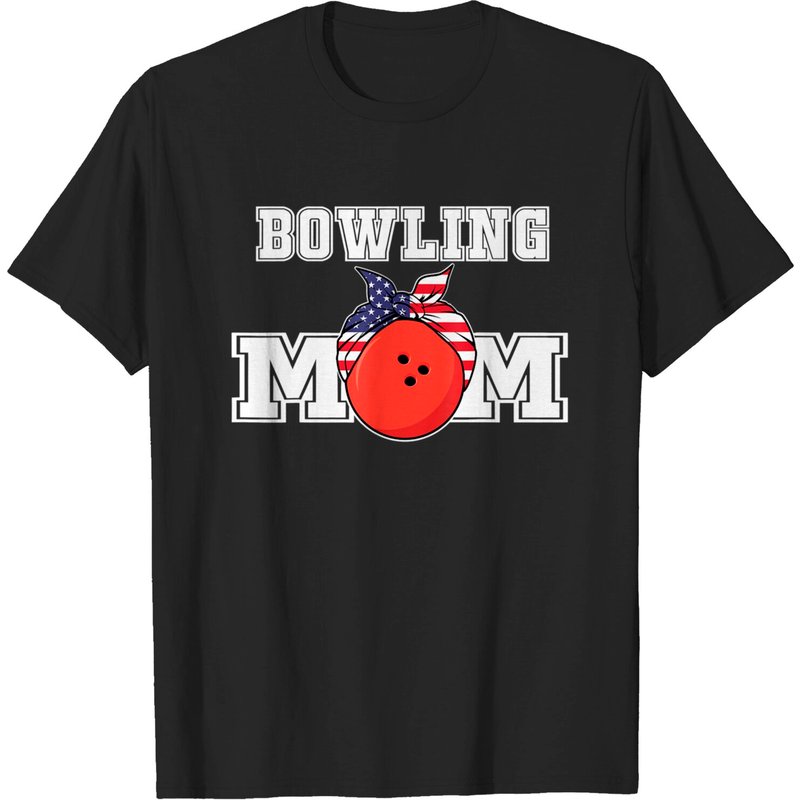 Bowling Mom Jersey | Team Gift For Womens Bowling Players T-shirt — T-shirts pour hommes