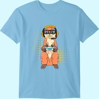 Funny Gamer Meerkat Video Game T-shirt