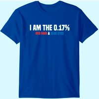 Mc1r I Am The 0.17 Percent Red Hair Blue Eyes Funny Redhead T-shirt