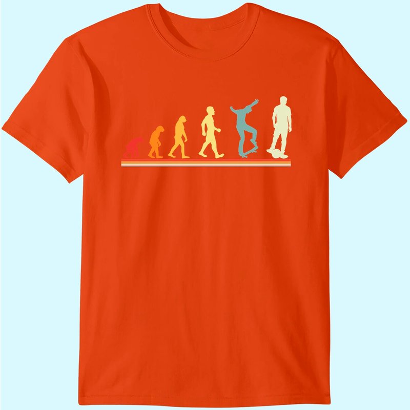 Evolution Of One Wheel Electric Float Skateboard Owner Gifts T-shirt — T-shirts pour hommes