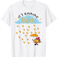Cool It's Raining Tacos Cinco De Mayo Eat Taco Party Gift T-shirt