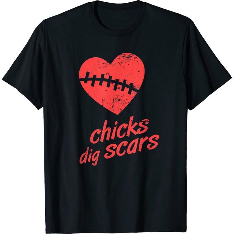 Scars - Funny Recovery Open Heart Bypass Surgery T-shirt — T-shirts pour hommes