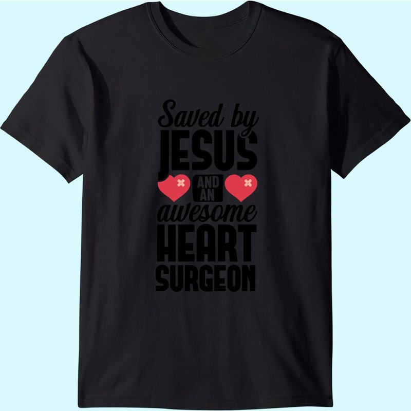 Open Heart Surgery Survivor Jesus Bypass Recovery Gift T-shirt