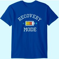 Get Well Soon Gift T-shirt Recovery Mode Is On Post Surgery T-shirt