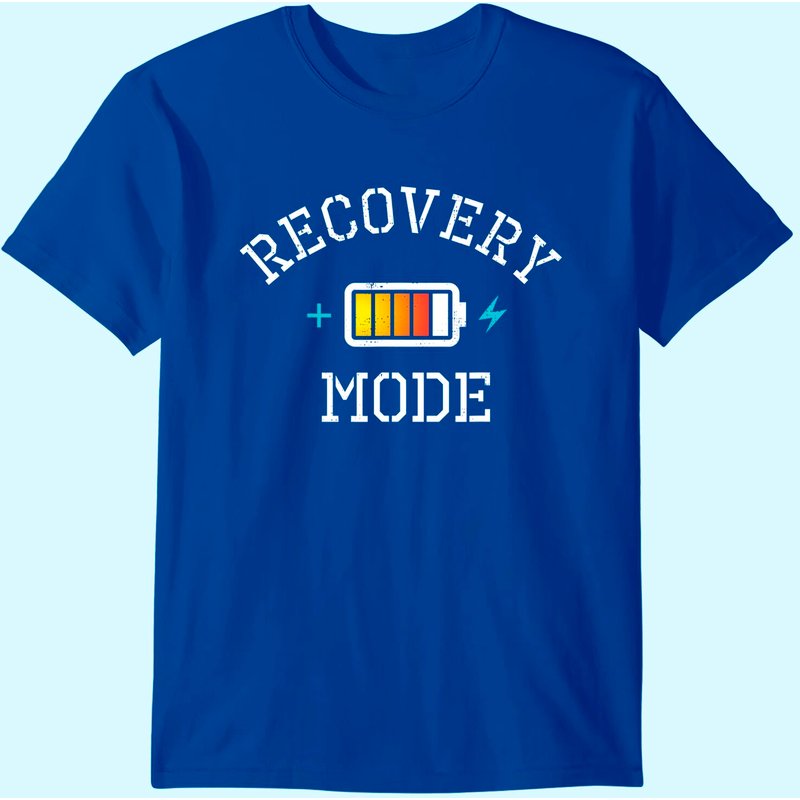 Get Well Soon Gift T-shirt Recovery Mode Is On Post Surgery T-shirt — T-shirts pour hommes