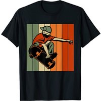 Skateboard Skater Vintage Skateboarding Gift Boys Teens Men T-shirt