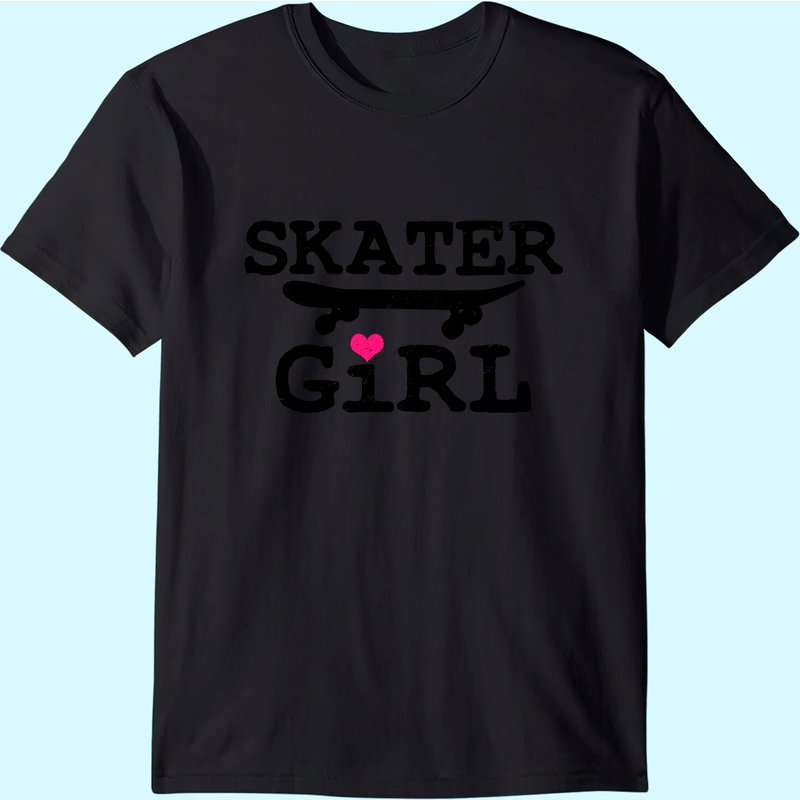 Skater Girl Skateboard Skateboarding T-shirt