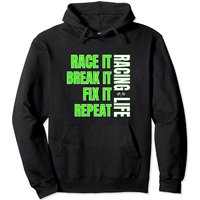 Dirt Track Racing Gifts Sprintcar Late Model Modified Race Pullover Hoodie