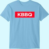 Korean Barbecue Kbbq Bbq Box Red Logo Asian Food Lover Spicy T-shirt — T-shirts pour hommes