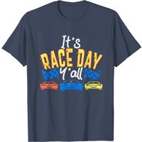 It's Race Day Yall - Car Racing T-shirt — T-shirts pour hommes