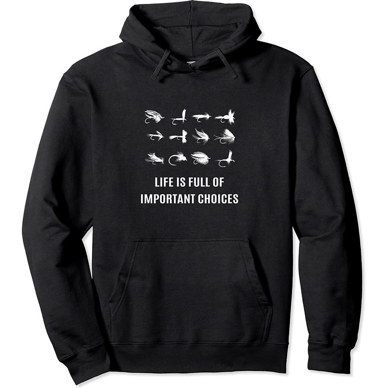 Fly Fishing Pullover Hoodie — Sweats à capuche pour hommes