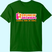 Vodka Gifts Funny Vodka Shirts Men Women Drunkin Grownups T-shirt