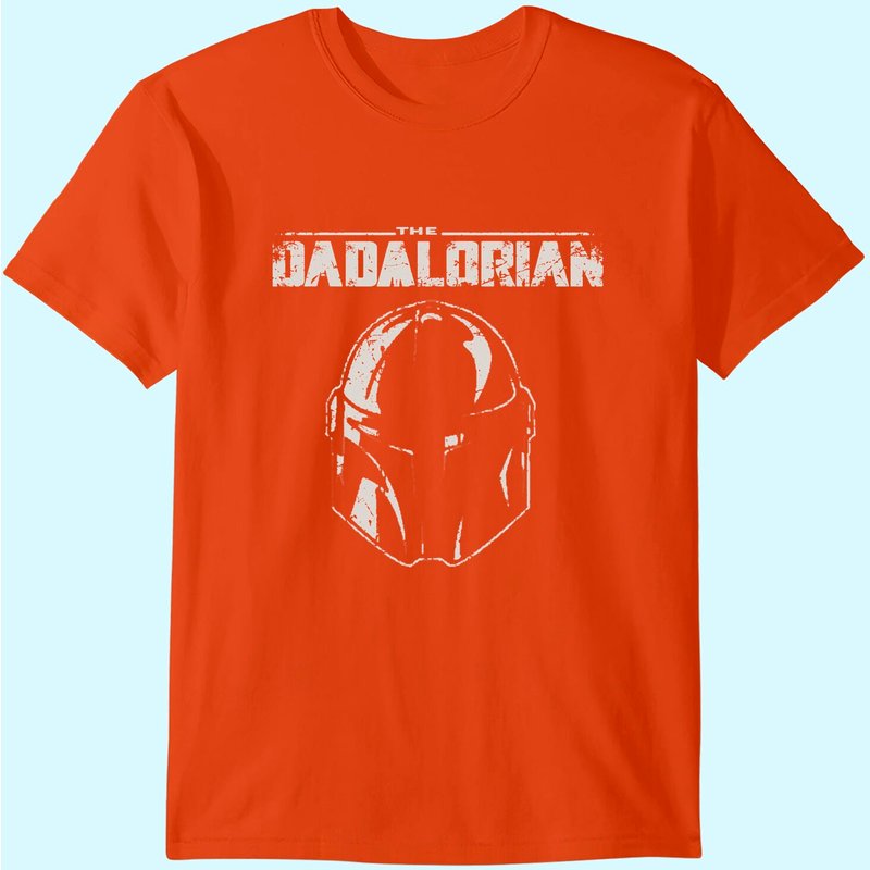 Dadalorian Father's Day Men's T-Shirt — Mens T Shirts