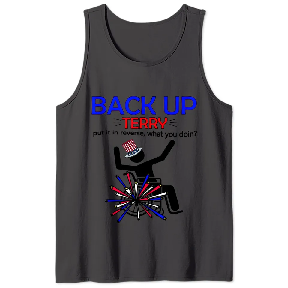 Back Up Terry Put It In Reverse Men's Tank Top